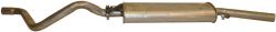  Rear exhaust, without EEC/TV approval