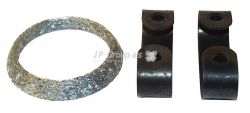  Mounting kit for exhaust pipe front