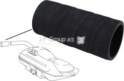  Hose for fuel filler neck, rubber, outer ?60 mm, inner ?51 mm, length 132 mm