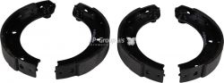  Brake shoe set for handbrake, 25mm