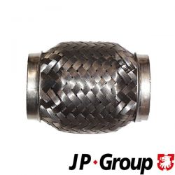 Flex pipe, 45.0x100 mm, with interlock inner liner, Stainless Steel